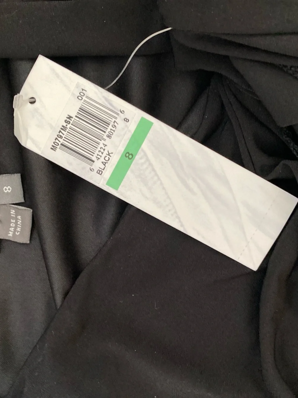 NWT Musette Asymmetric Sleeveless LBD Twist-Detail Dress - Picture 5 of 5